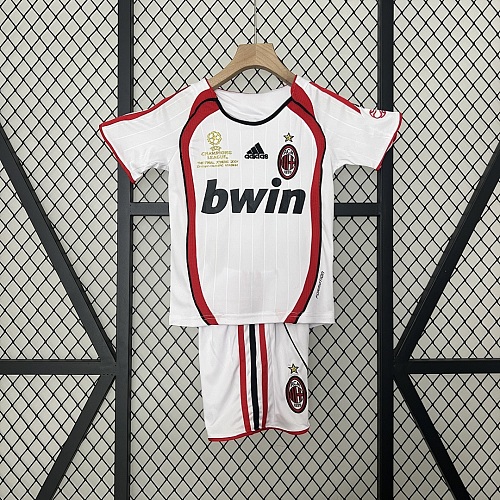 AC Milan kids AC Milan 06/07 Champions League away size: 16-28